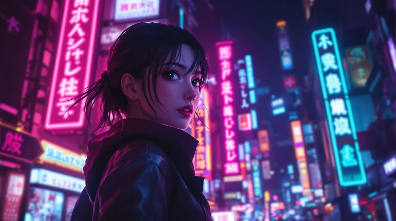 橘子动漫资讯 - 《霓虹深渊》剧场版制作启动！全新视觉图公开